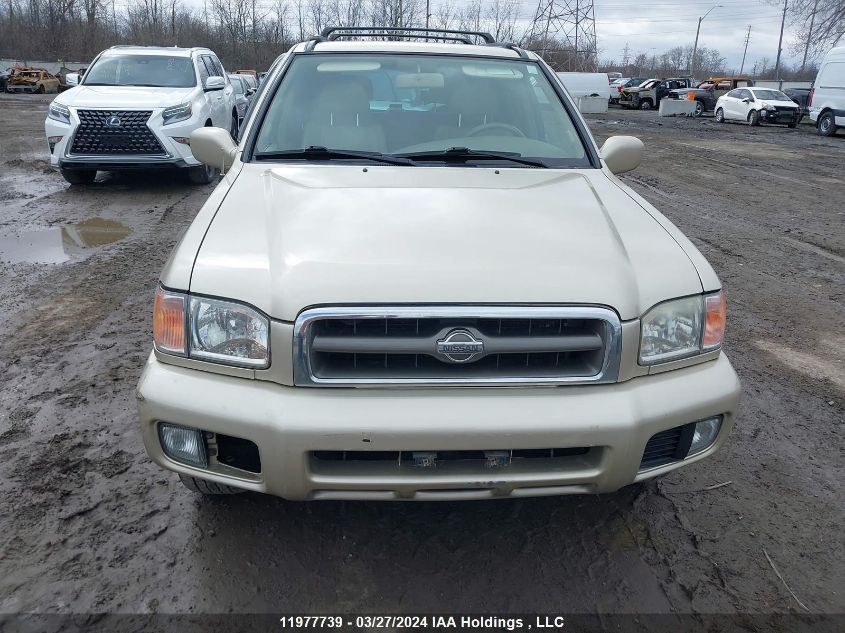 2001 Nissan Pathfinder Le/Se/Xe VIN: JN8DR09Y81W571402 Lot: 11977739