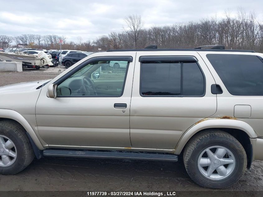 2001 Nissan Pathfinder Le/Se/Xe VIN: JN8DR09Y81W571402 Lot: 11977739