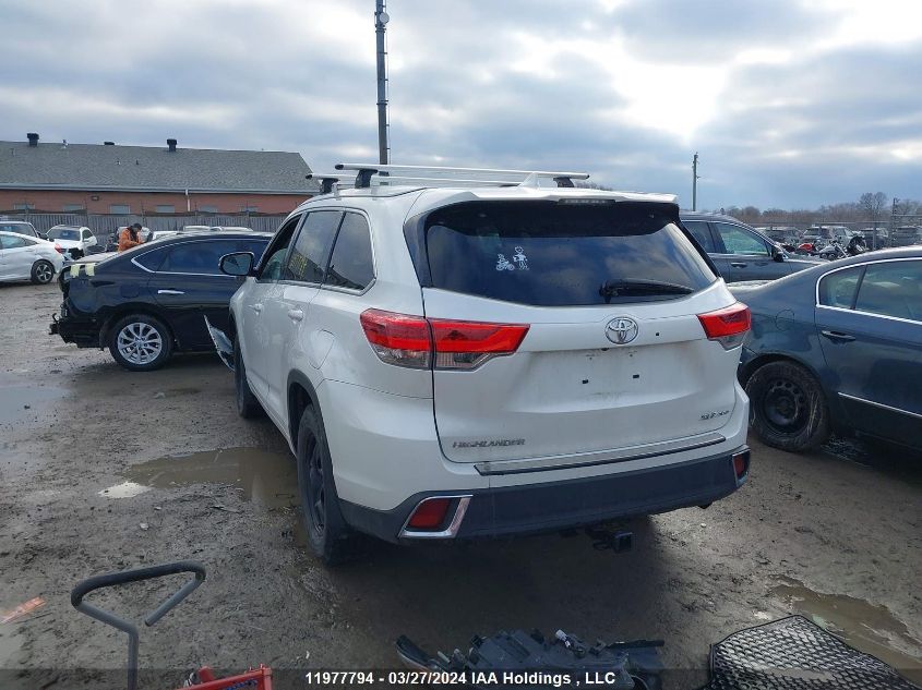 2018 Toyota Highlander Se/Xle VIN: 5TDJZRFH9JS524368 Lot: 11977794