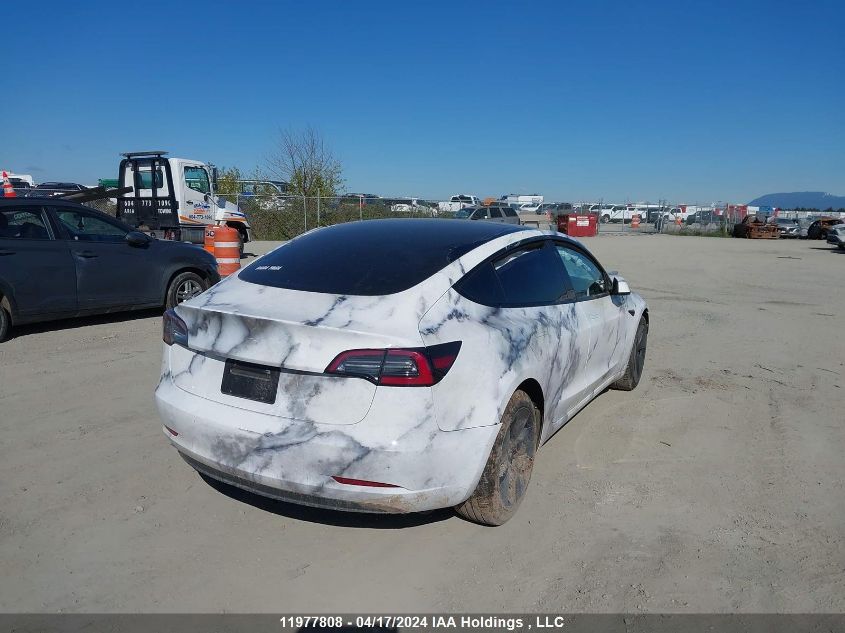 2022 Tesla Model 3 VIN: 5YJ3E1EA0NF336357 Lot: 11977808