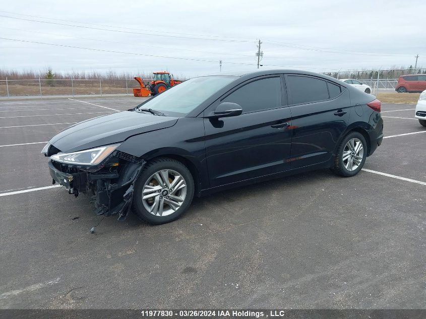 2019 Hyundai Elantra Sel/Value/Limited VIN: KMHD84LF7KU878775 Lot: 11977830