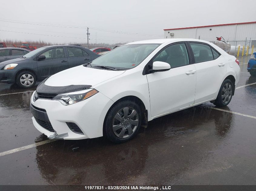 2016 Toyota Corolla Ce/Le/S VIN: 2T1BURHE3GC505757 Lot: 11977831