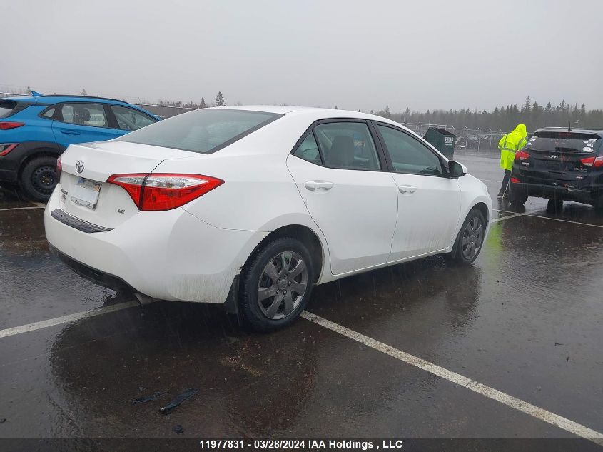 2016 Toyota Corolla Ce/Le/S VIN: 2T1BURHE3GC505757 Lot: 11977831