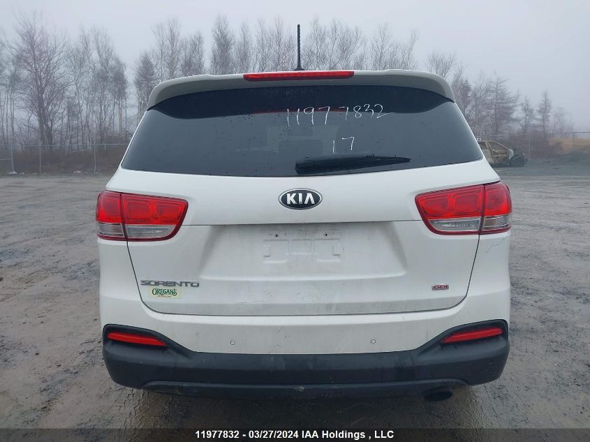 2017 Kia Sorento VIN: 5XYPGDA35HG238426 Lot: 11977832