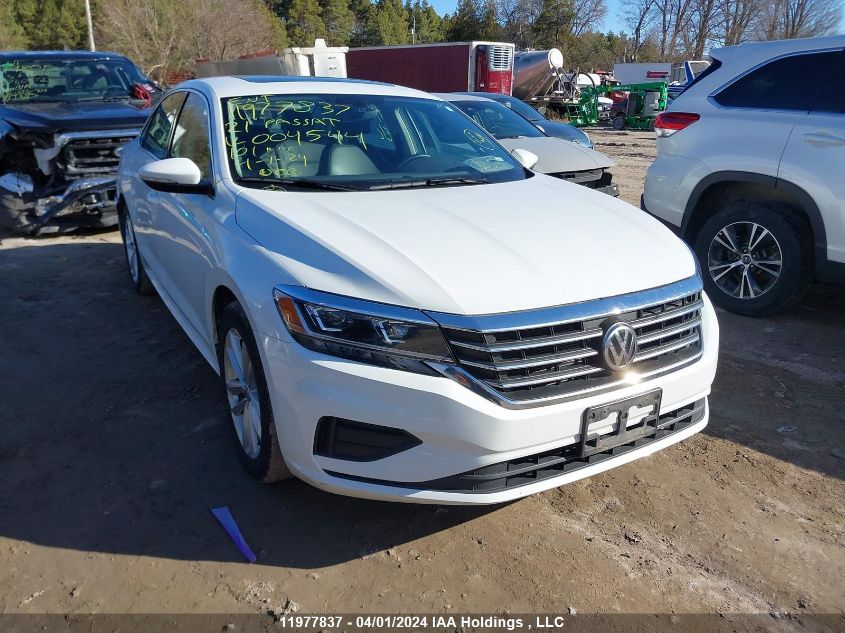 2021 Volkswagen Passat VIN: 1VWBA7A32MC004544 Lot: 11977837