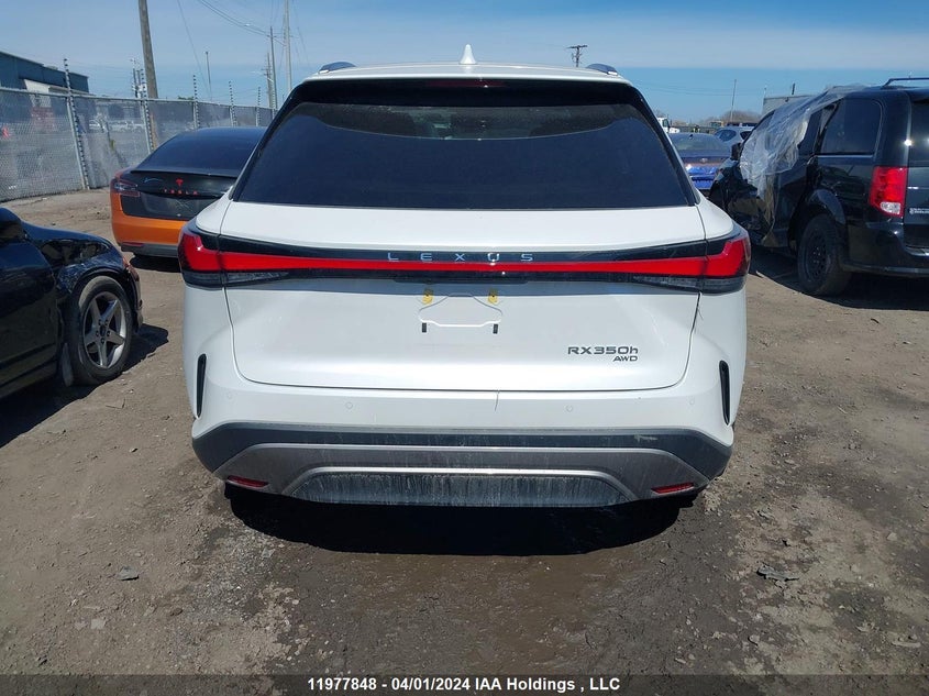 2024 Lexus Rx 350H VIN: 2T2BBMCA3RC032762 Lot: 11977848