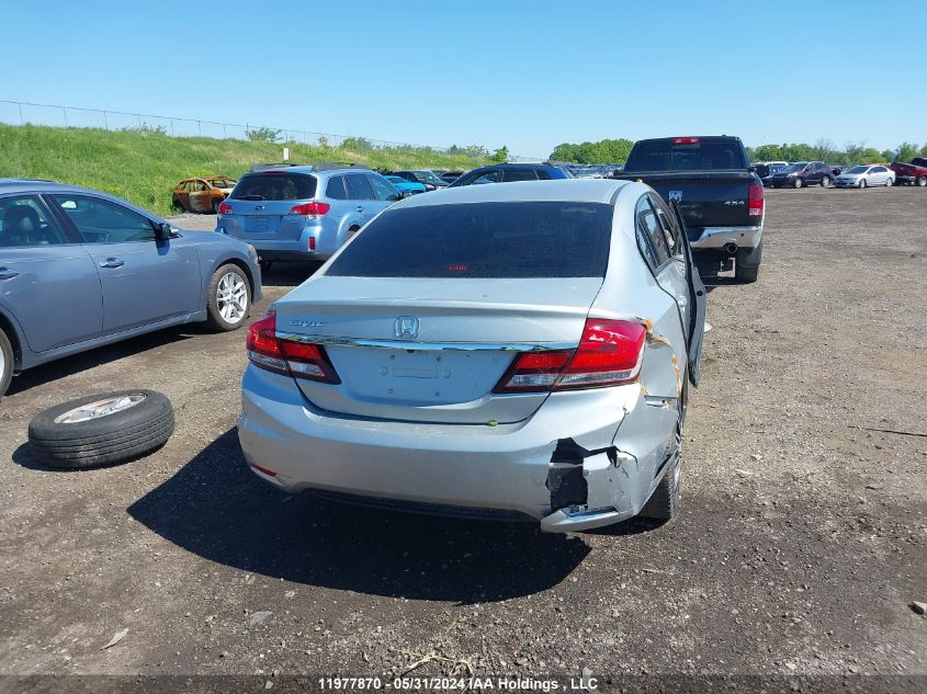 2015 Honda Civic Sedan VIN: 2HGFB2F41FH027014 Lot: 11977870