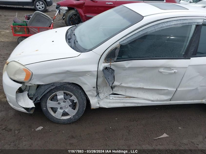 2007 Chevrolet Aveo VIN: KL1TG556X7B065401 Lot: 11977883