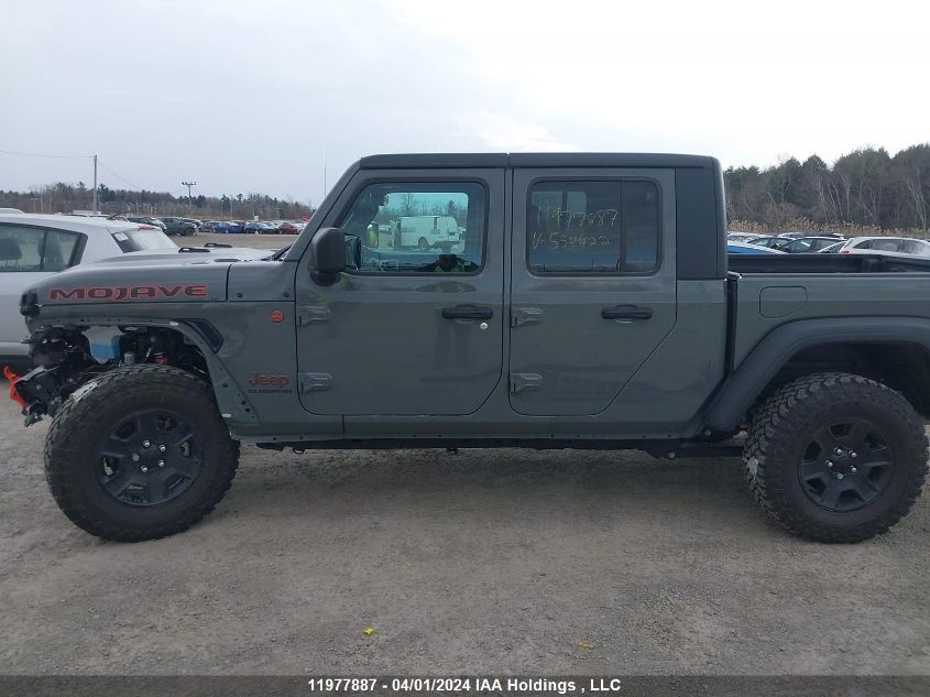 2023 Jeep Gladiator Mojave VIN: 1C6JJTEG9PL554422 Lot: 11977887