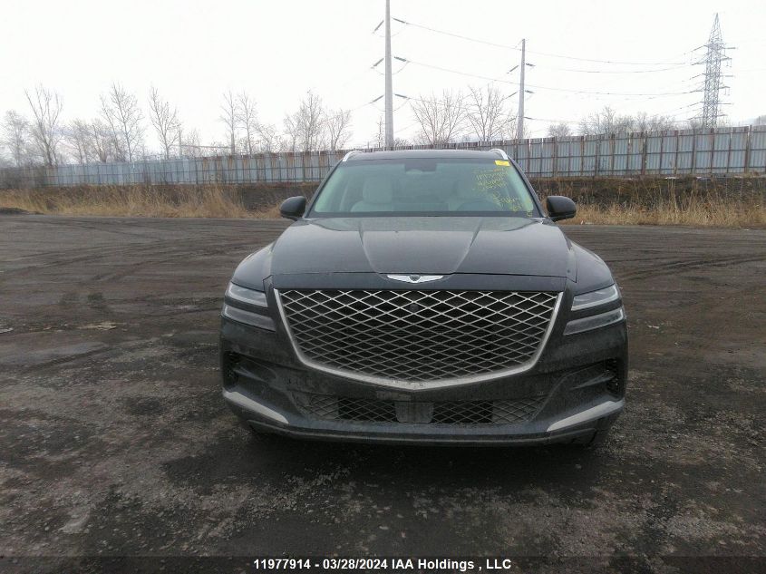 2021 Genesis Gv80 2.5T Advanced Awd VIN: KMUHBDSB9MU055982 Lot: 11977914