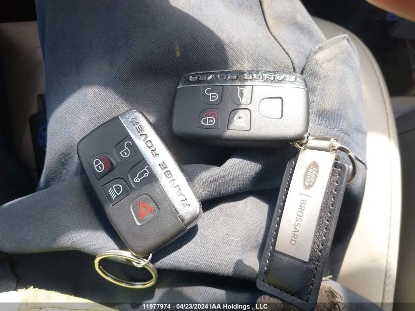 2016 Land Rover Range Rover Sport Hse VIN: SALWR2KF6GA100646 Lot: 11977974