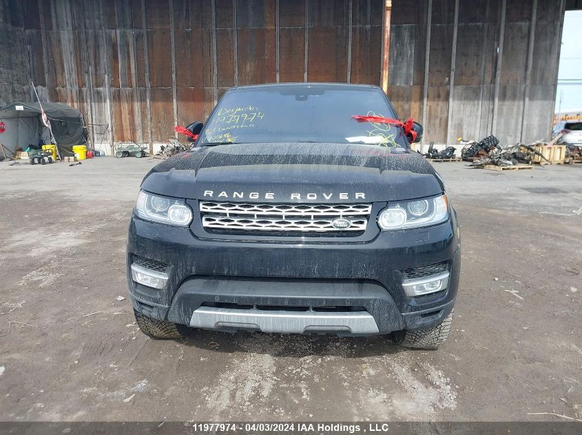 2016 Land Rover Range Rover Sport Hse VIN: SALWR2KF6GA100646 Lot: 11977974