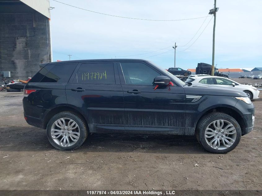 2016 Land Rover Range Rover Sport Hse VIN: SALWR2KF6GA100646 Lot: 11977974