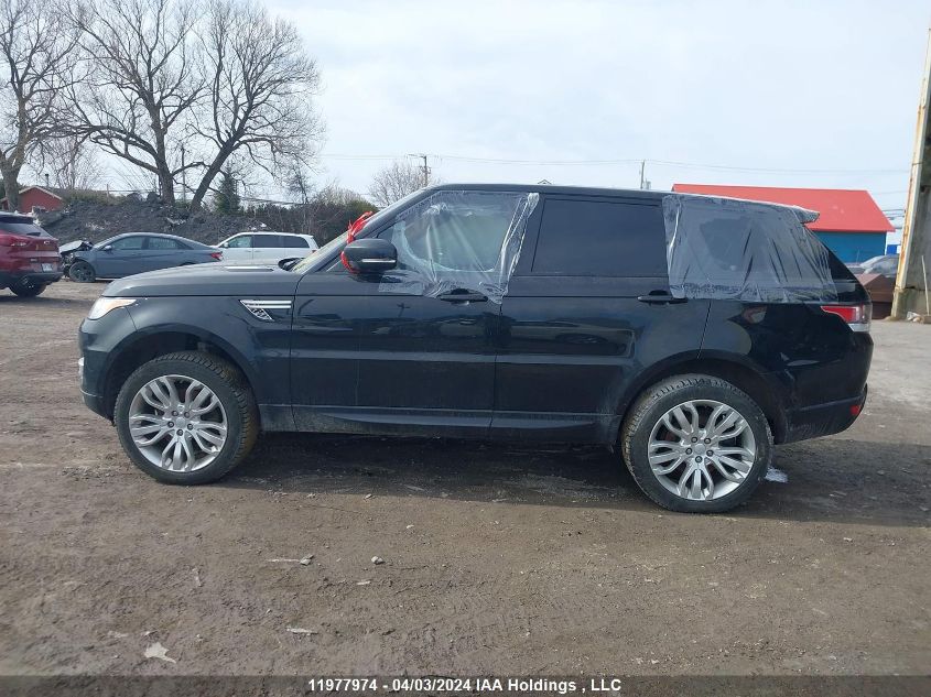 2016 Land Rover Range Rover Sport Hse VIN: SALWR2KF6GA100646 Lot: 11977974