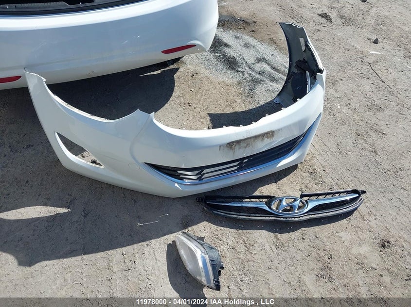 2013 Hyundai Elantra Gls VIN: 5NPDH4AE8DH385683 Lot: 11978000