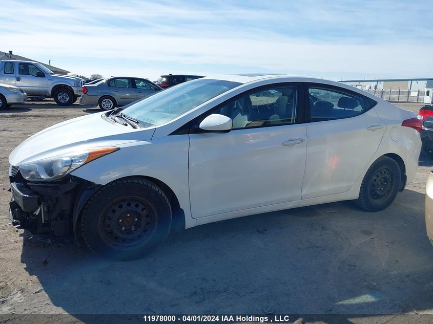 2013 Hyundai Elantra Gls VIN: 5NPDH4AE8DH385683 Lot: 11978000