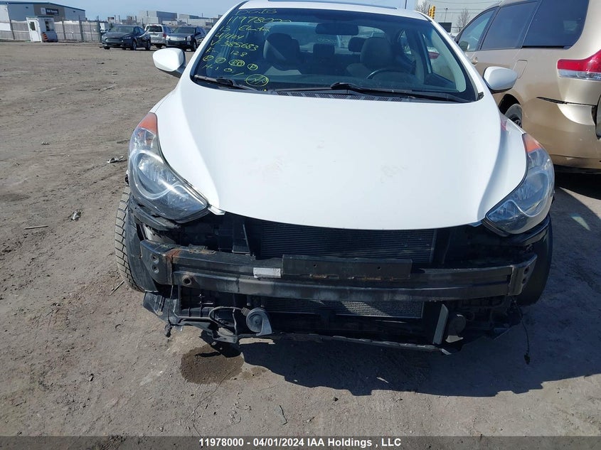 2013 Hyundai Elantra Gls VIN: 5NPDH4AE8DH385683 Lot: 11978000