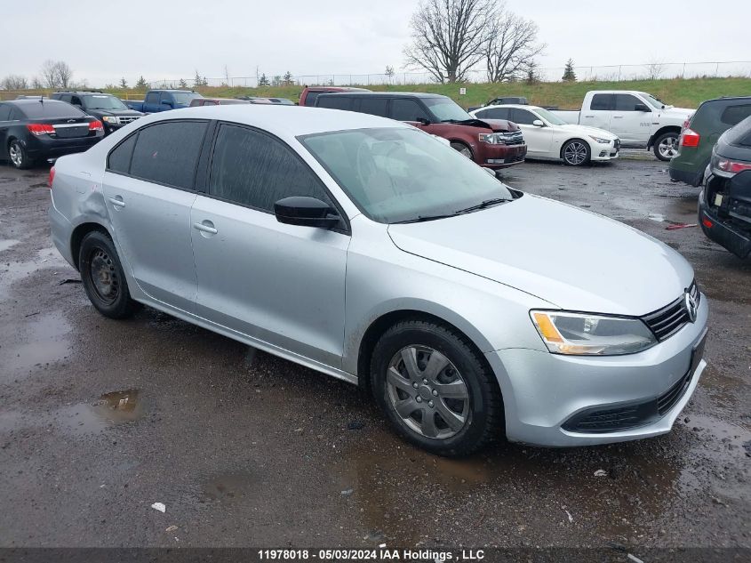 2013 Volkswagen Jetta Sedan VIN: 3VW2K7AJ7DM408000 Lot: 11978018