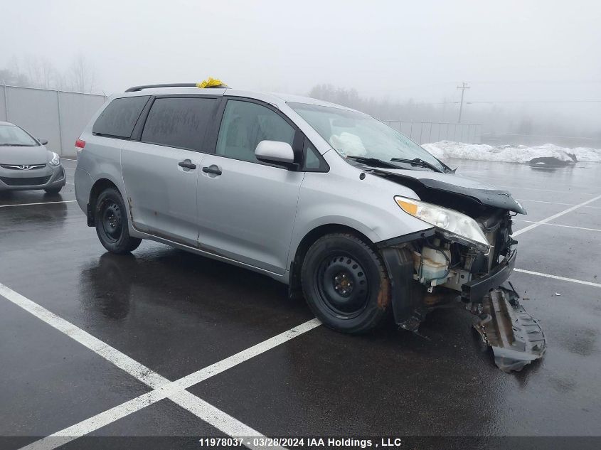 2011 Toyota Sienna VIN: 5TDZK3DC0BS004881 Lot: 11978037