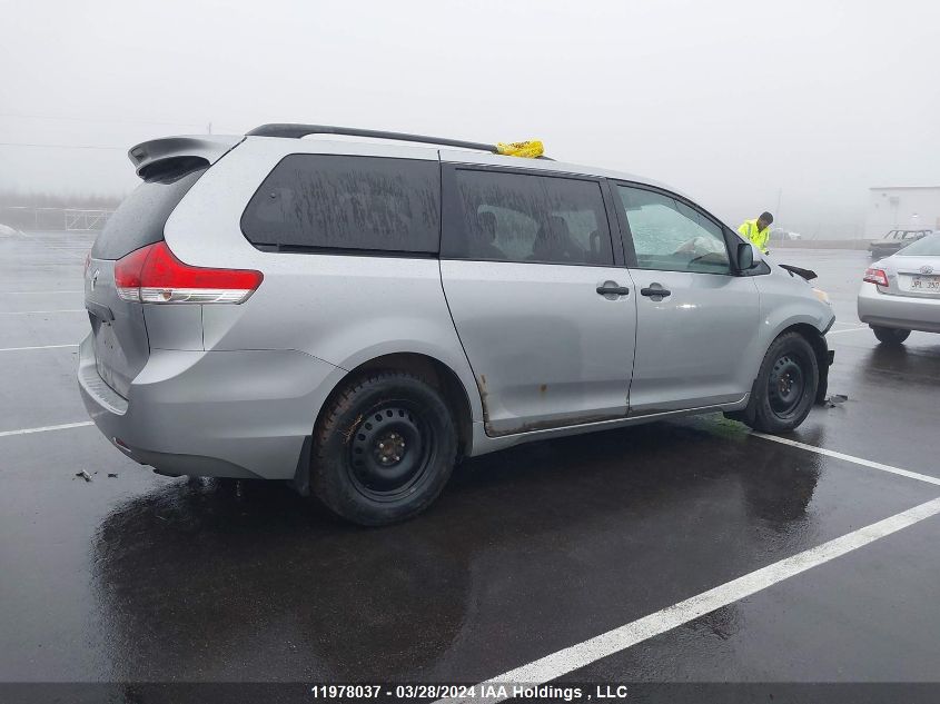 2011 Toyota Sienna VIN: 5TDZK3DC0BS004881 Lot: 11978037