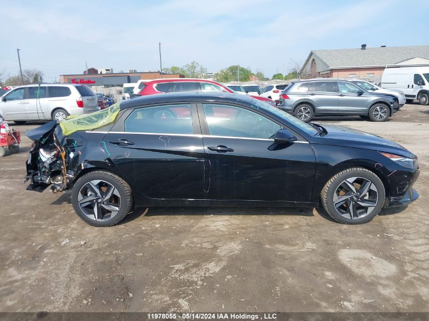 2023 Hyundai Elantra Luxury Ivt VIN: KMHLN4AG8PU515831 Lot: 11978055