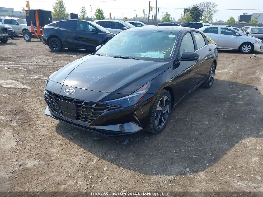 2023 Hyundai Elantra Luxury Ivt VIN: KMHLN4AG8PU515831 Lot: 11978055