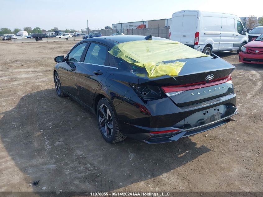 2023 Hyundai Elantra Luxury Ivt VIN: KMHLN4AG8PU515831 Lot: 11978055