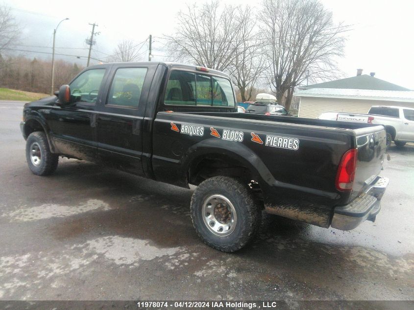 2003 Ford Super Duty F-250 VIN: 1FTNW21SX3EC19605 Lot: 11978074