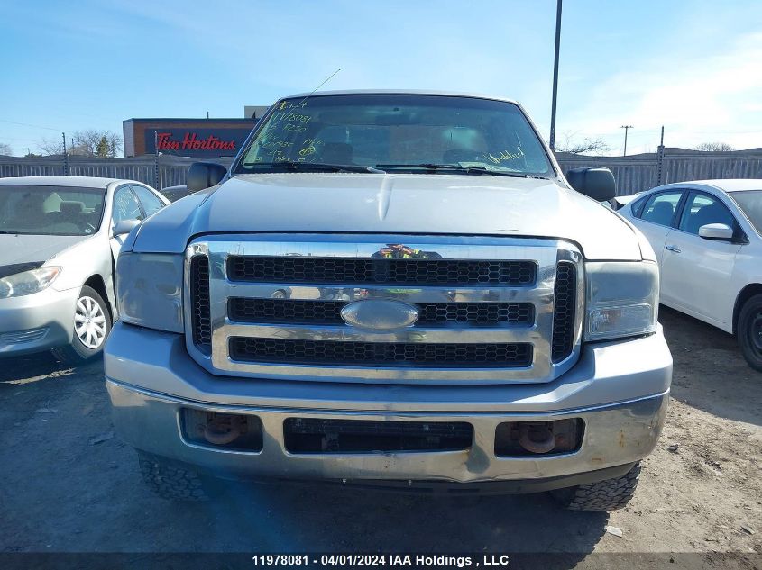 2005 Ford Super Duty F-250 VIN: 1FTSX21515EC01930 Lot: 11978081