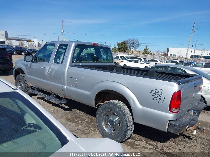 2005 Ford Super Duty F-250 VIN: 1FTSX21515EC01930 Lot: 11978081