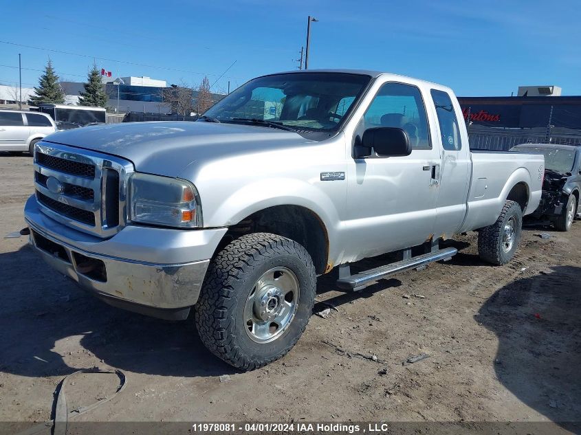 2005 Ford Super Duty F-250 VIN: 1FTSX21515EC01930 Lot: 11978081