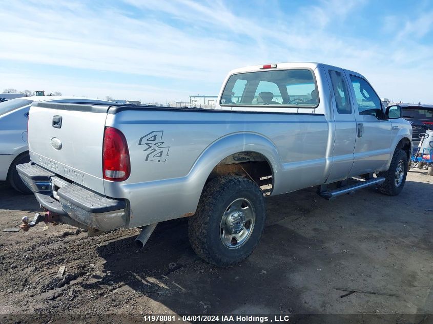 2005 Ford Super Duty F-250 VIN: 1FTSX21515EC01930 Lot: 11978081