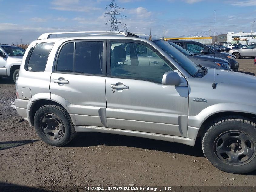 2005 Suzuki Grand Vitara Lx/Ex VIN: JS3TD62V954200129 Lot: 11978084