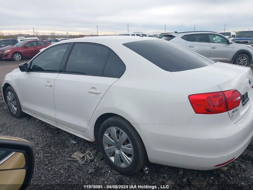 2012 Volkswagen Jetta Sedan VIN: 3VW2K7AJ9CM306437 Lot: 11978085