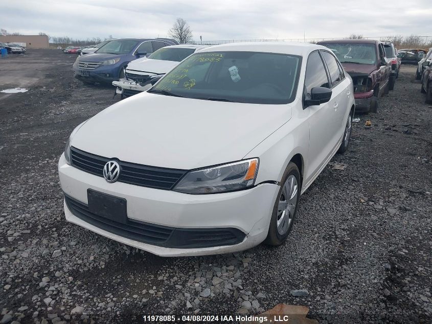 2012 Volkswagen Jetta Sedan VIN: 3VW2K7AJ9CM306437 Lot: 11978085