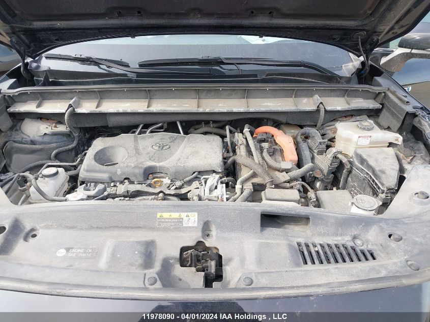 2020 Toyota Highlander Hybrid Xle VIN: 5TDGBRCH5LS503653 Lot: 11978090