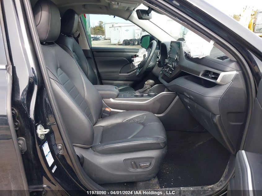 2020 Toyota Highlander Hybrid Xle VIN: 5TDGBRCH5LS503653 Lot: 11978090