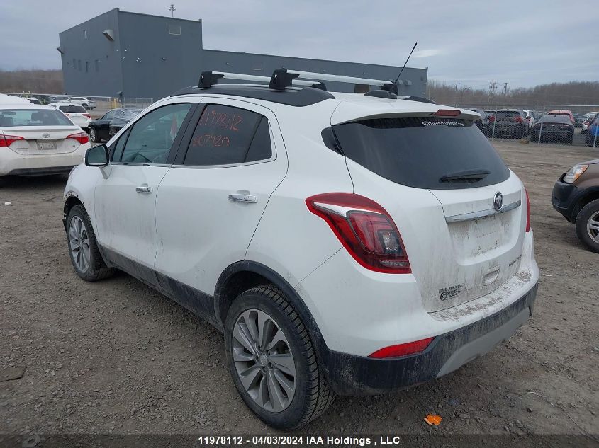 2018 Buick Encore VIN: KL4CJASB9JB607920 Lot: 11978112