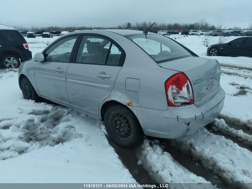 2009 Hyundai Accent Gls VIN: KMHCN45C29U291644 Lot: 50371084