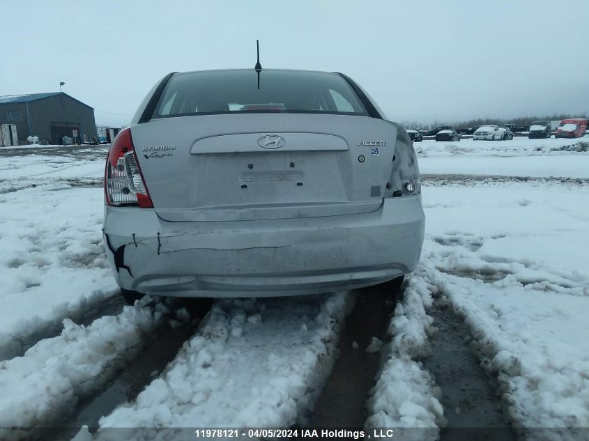 2009 Hyundai Accent Gls VIN: KMHCN45C29U291644 Lot: 50371084