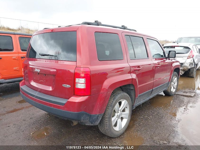 2014 Jeep Patriot VIN: 1C4NJPABXED766958 Lot: 39242503