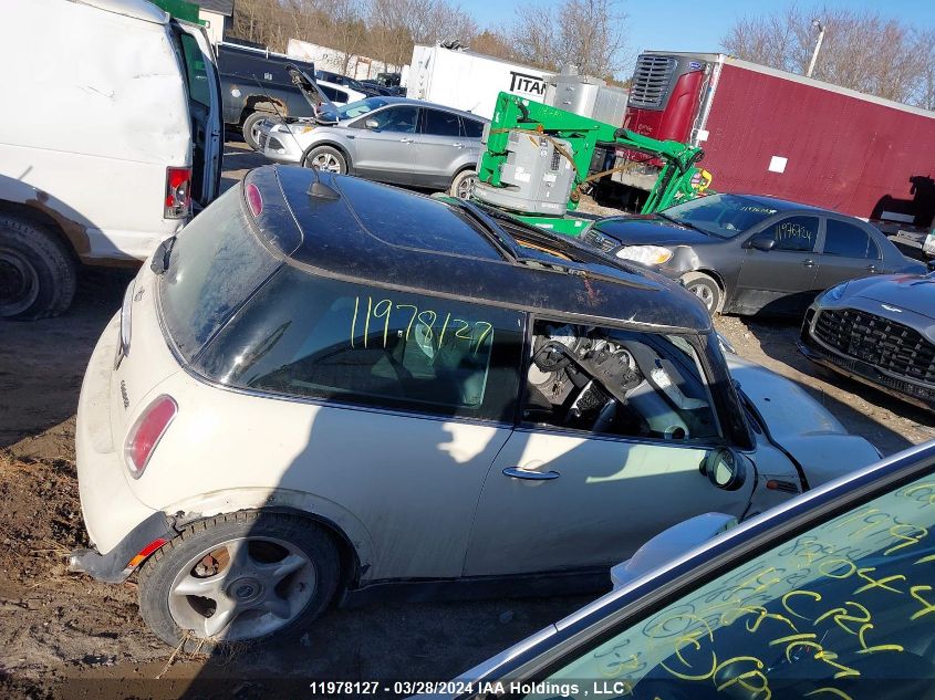 2005 Mini Cooper VIN: WMWRC33465TC56812 Lot: 11978127