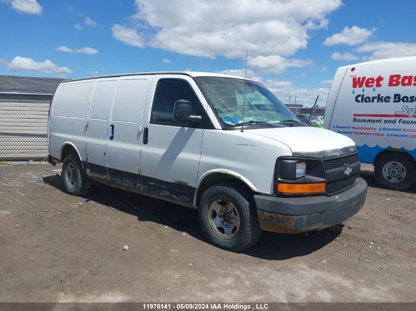 2003 Chevrolet Express 2500 VIN: 1GCGG25V831125840 Lot: 11978141