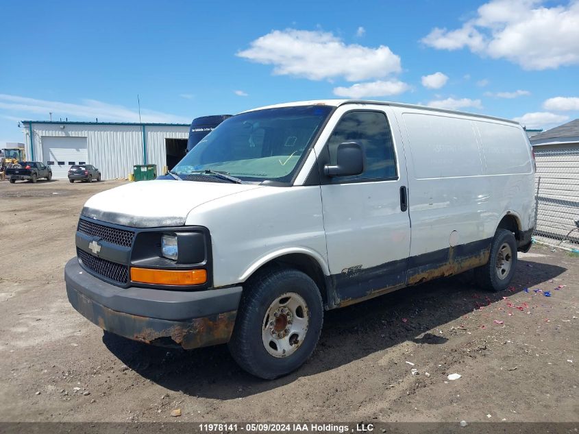 2003 Chevrolet Express 2500 VIN: 1GCGG25V831125840 Lot: 11978141