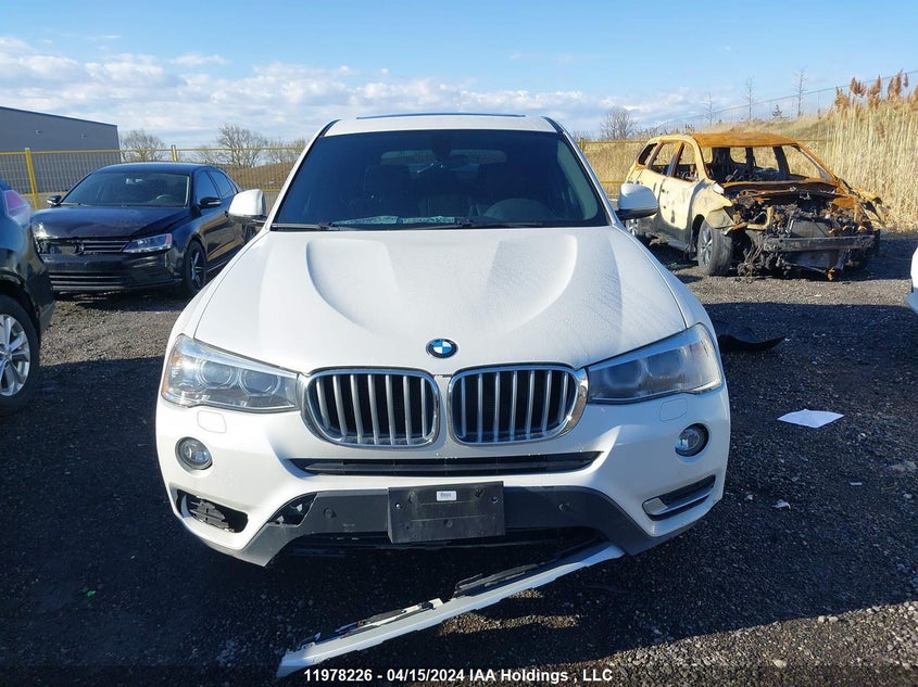 2017 BMW X3 xDrive28I VIN: 5UXWX9C53H0T03074 Lot: 11978226