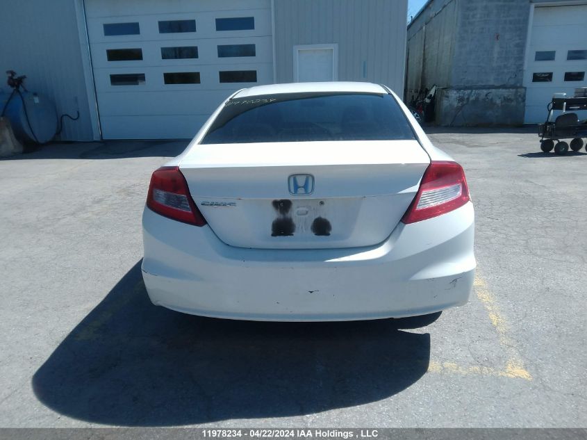 2012 Honda Civic Lx VIN: 2HGFG3B52CH006626 Lot: 11978234