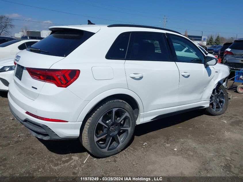 2023 Audi Q3 VIN: WA1EECF32P1107592 Lot: 11978249