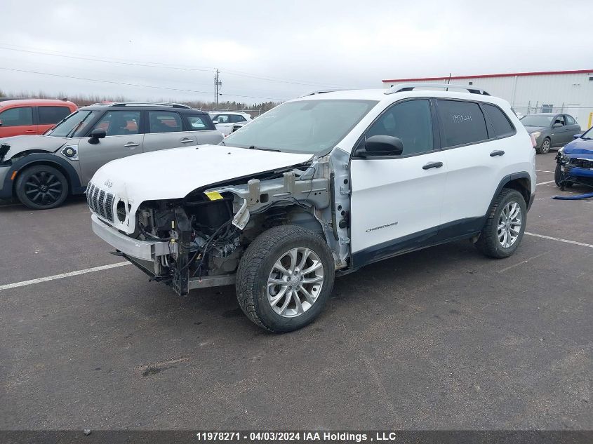 2019 Jeep Cherokee Sport VIN: 1C4PJMAB2KD116105 Lot: 11978271