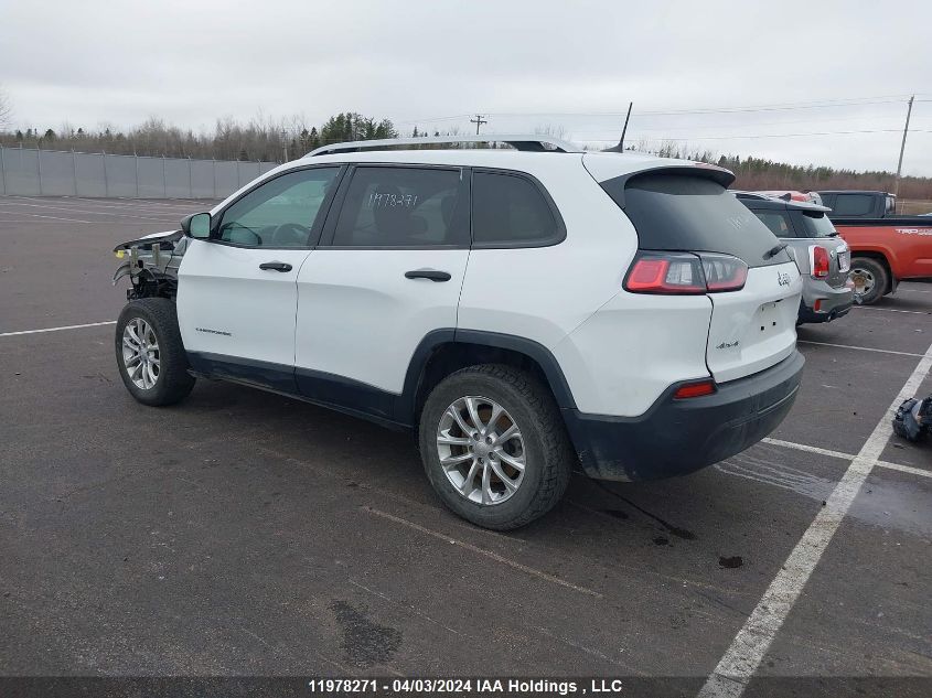 2019 Jeep Cherokee Sport VIN: 1C4PJMAB2KD116105 Lot: 11978271