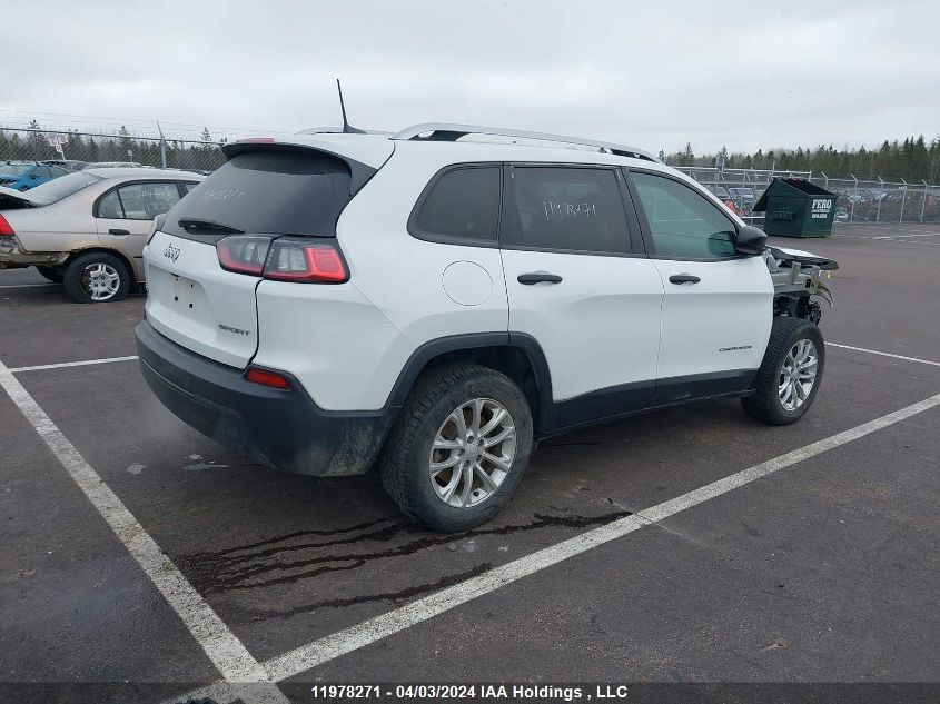 2019 Jeep Cherokee Sport VIN: 1C4PJMAB2KD116105 Lot: 11978271